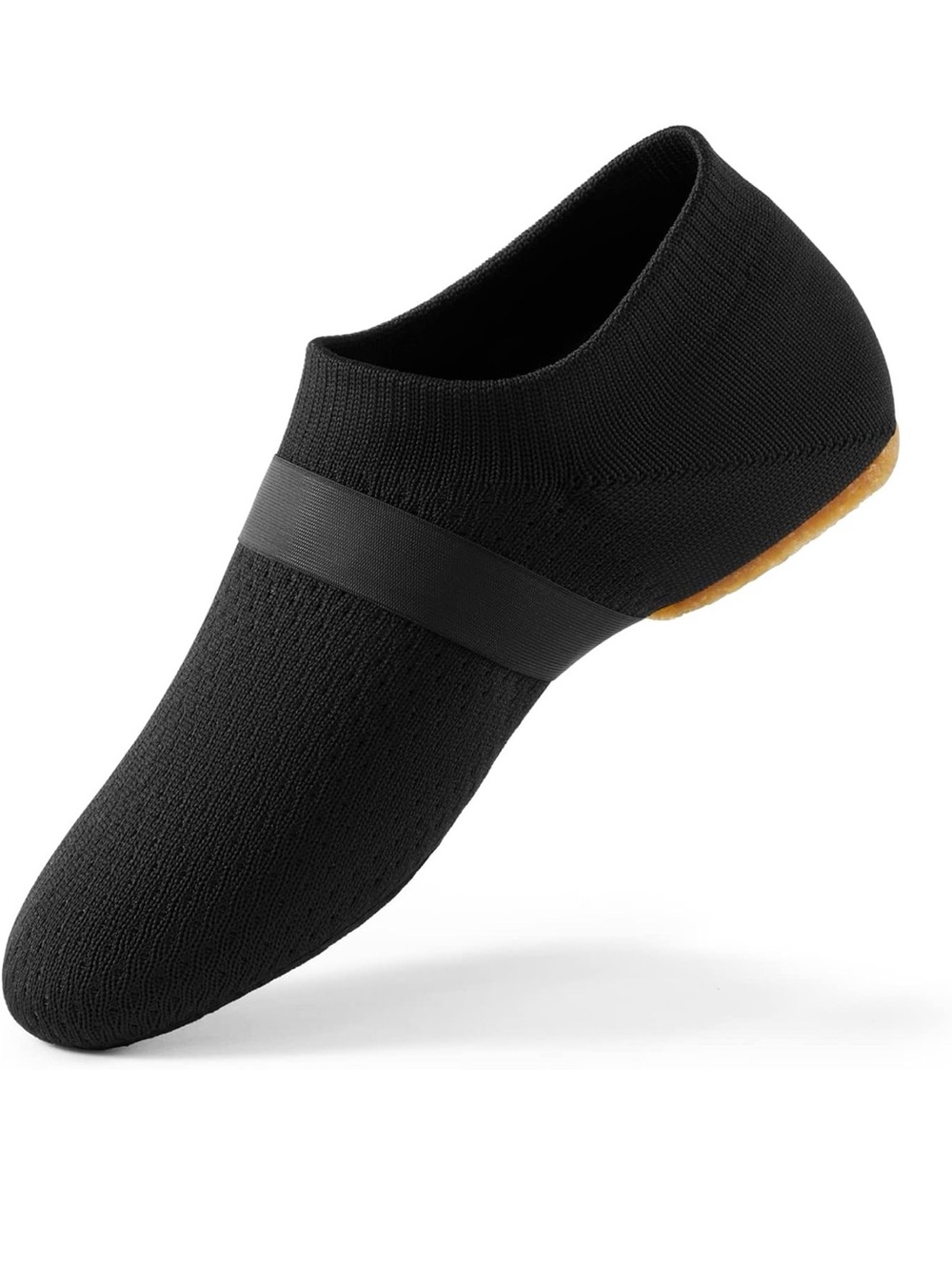 SANGEESON Jazz Shoe Slip-on for Women and Men's Dance Shoes